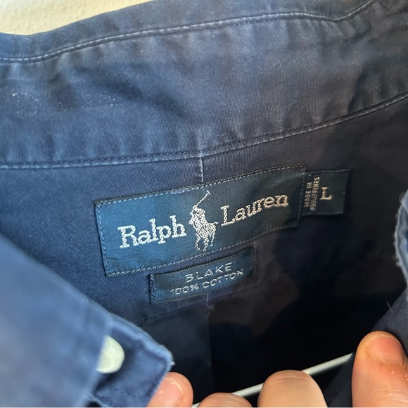 Polo Ralph Lauren Blake 100% Cotton Button Up Oxford Shirt - Picture 3 of 5